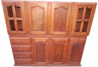 Alacena y bajo. El metro lineal.  Algarrobo. Macizo